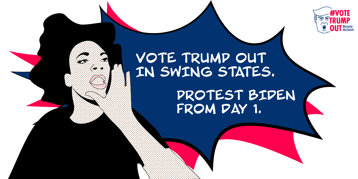 VTO Vote Then Protest Comic image